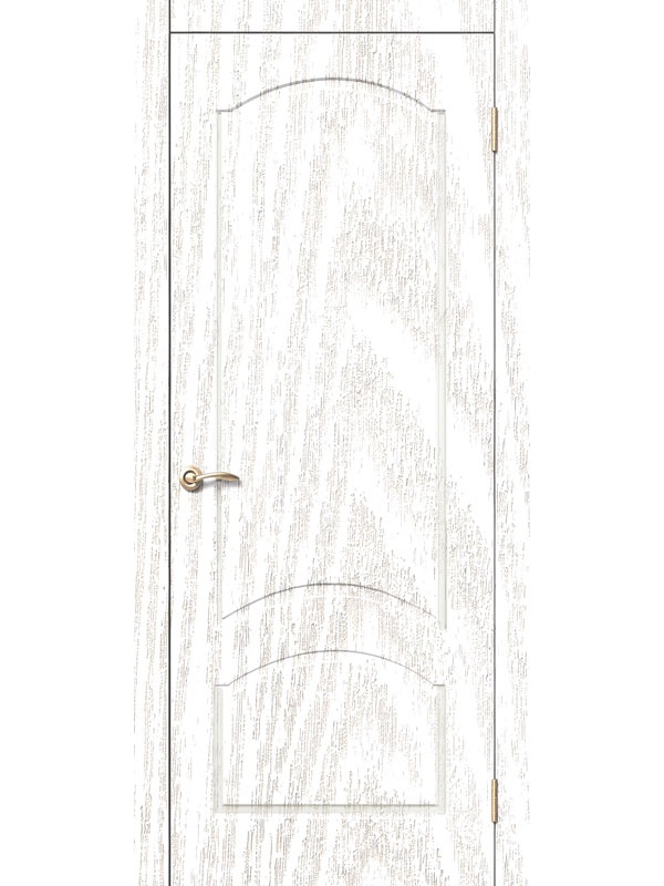 Дина ДГФ Эмаль Белый ясень, патина Золото, 2000x400